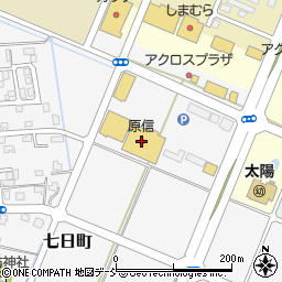 原信七日町店周辺の地図