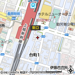 パソコンスクールＮＥＴ　長岡駅前校周辺の地図