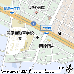 新潟県長岡市関原南4丁目4038周辺の地図