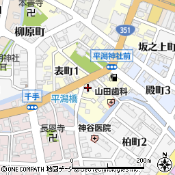 永井商店周辺の地図