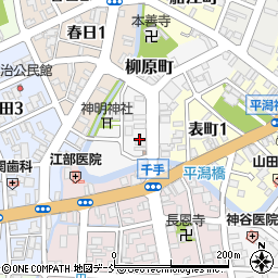 串屋和蔵周辺の地図