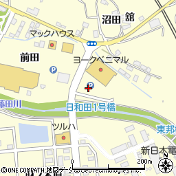 ヨークベニマル日和田店駐車場周辺の地図