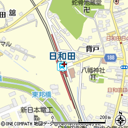 日和田駅周辺の地図