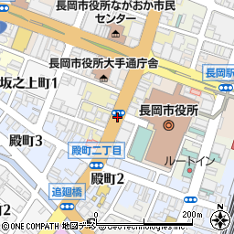 新潟県長岡市東坂之上町周辺の地図