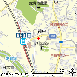大内新聞店周辺の地図