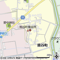 石川県珠洲市熊谷町ヘ周辺の地図
