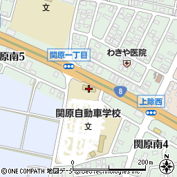 株式会社関原自動車学校周辺の地図