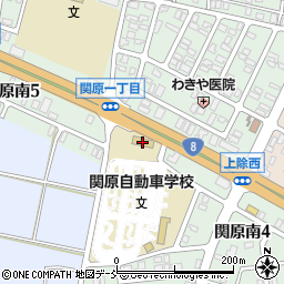 関原自動車学校周辺の地図