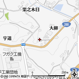 福島県田村郡三春町熊耳大柳32周辺の地図