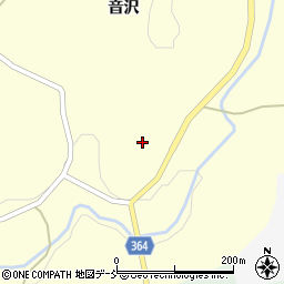 福島県田村市常葉町久保百目木周辺の地図