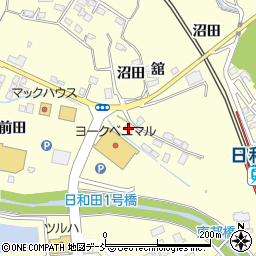 うさちゃんクリーニング　ヨークベニマル日和田店周辺の地図