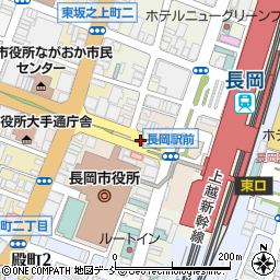 〒940-0062 新潟県長岡市大手通の地図