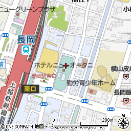 インポートファッショングッズジョナ　ホテルニューオータニ長岡店周辺の地図