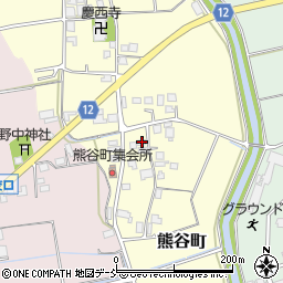 石川県珠洲市熊谷町ヘ12周辺の地図