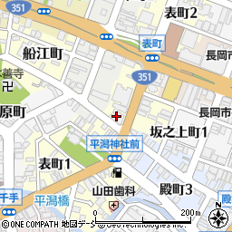 北陸補聴器株式会社　北日本補聴器センター　長岡店周辺の地図