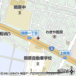 新潟県長岡市関原南2丁目4078周辺の地図