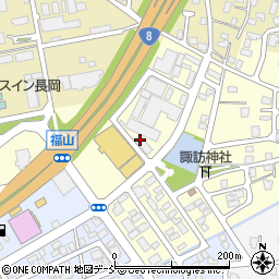 新潟県長岡市福山町周辺の地図