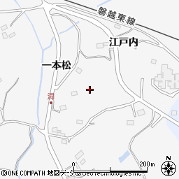 福島県田村市船引町文珠一本松周辺の地図