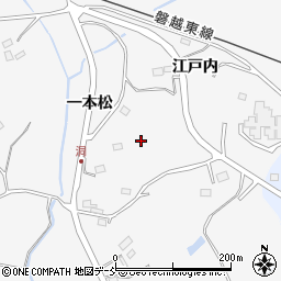 福島県田村市船引町文珠（一本松）周辺の地図