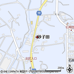 福島県田村市船引町船引（砂子田）周辺の地図