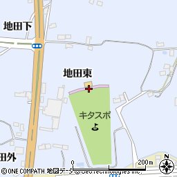 キタスポゴルフ練習場周辺の地図