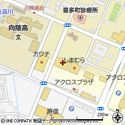 バースデイアクロスプラザ長岡七日町ファッションモール店周辺の地図
