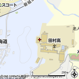 福島県田村郡三春町持合畑周辺の地図