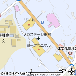 メガステージ田村駐車場周辺の地図