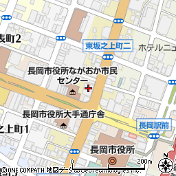 読売新聞社長岡支局周辺の地図