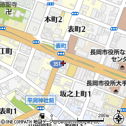 株式会社日本旅行　長岡支店周辺の地図