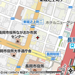 長岡タウンホテル周辺の地図