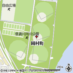 新潟県長岡市岡村町周辺の地図