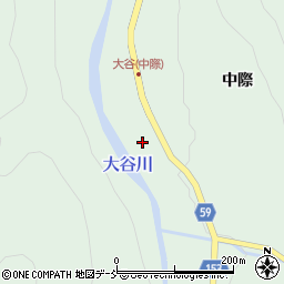 福島県大沼郡三島町大谷堂免周辺の地図