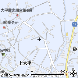 福島県田村市船引町船引（上大平）周辺の地図