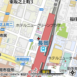 長岡ターミナルホテル周辺の地図