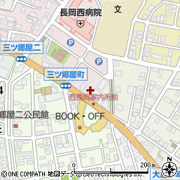 新潟県長岡市三ツ郷屋町315周辺の地図