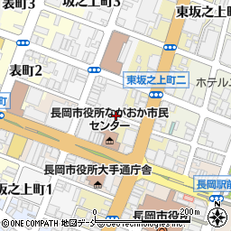 米八 長岡周辺の地図