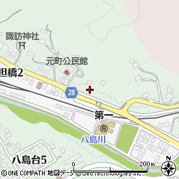 福島県田村郡三春町平沢担橋64-6周辺の地図
