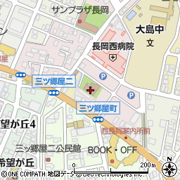 新潟県長岡市三ツ郷屋町382周辺の地図