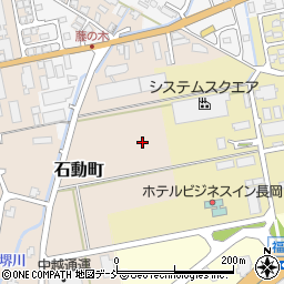新潟県長岡市石動町周辺の地図