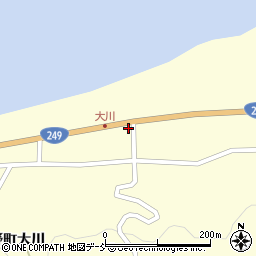 石川県輪島市町野町大川ル周辺の地図