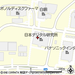 株式会社日本デジタル研究所　郡山工場周辺の地図