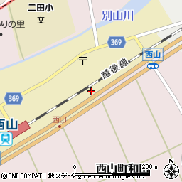 新潟大栄信用組合西山支店周辺の地図