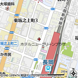 テンプスタッフフォーラム株式会社　長岡オフィス周辺の地図