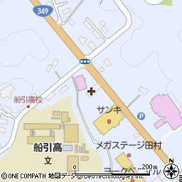 福島スバル自動車田村店周辺の地図