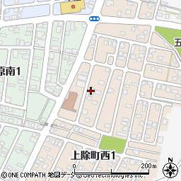 興和長岡社員寮周辺の地図