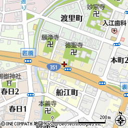 新潟県長岡市上田町周辺の地図