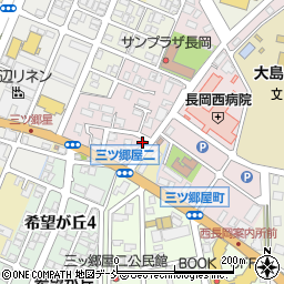 新潟県長岡市三ツ郷屋町292周辺の地図