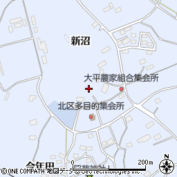 福島県田村市船引町船引新沼周辺の地図