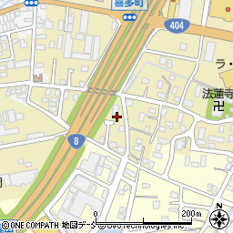 新潟県長岡市喜多町212周辺の地図